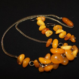 Vintage amber set