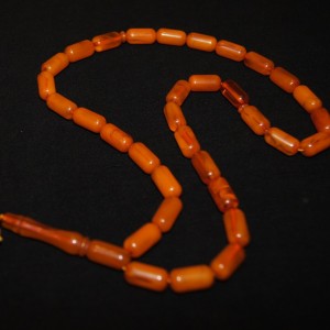 Vintage amber rosary