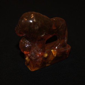 Amber souvenir Lion