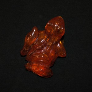 Amber souvenir Frog