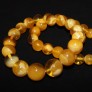 Vintage amber beads